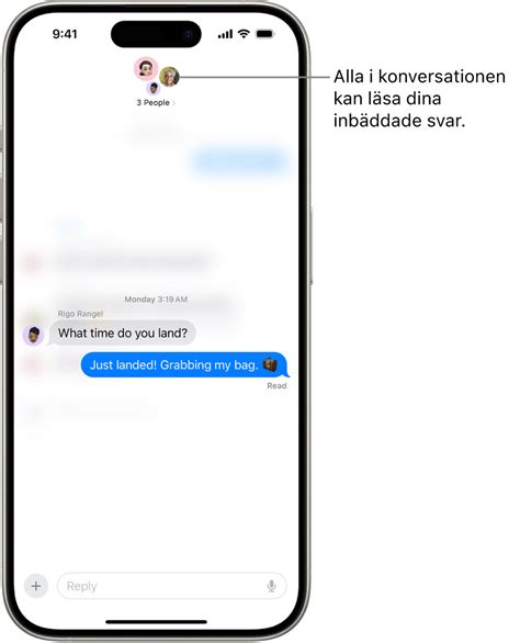 svara på sms|Skicka och besvara meddelanden på iPhone